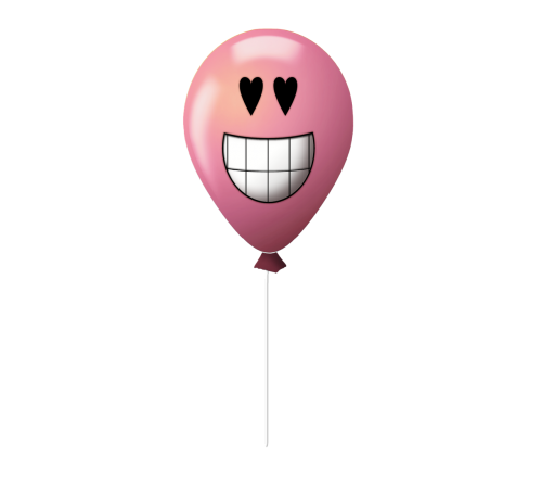 emoticon balloon smile