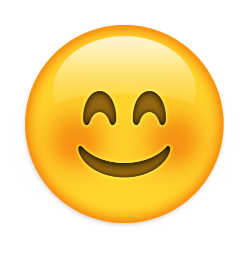 enthusiastic face emoji