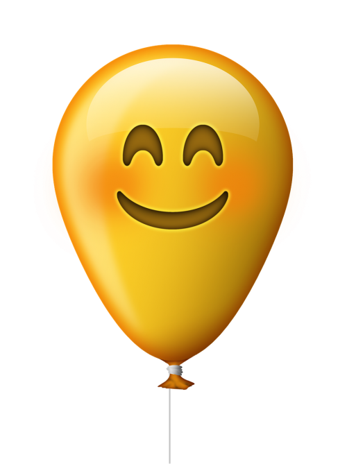 emoticon balloon smile