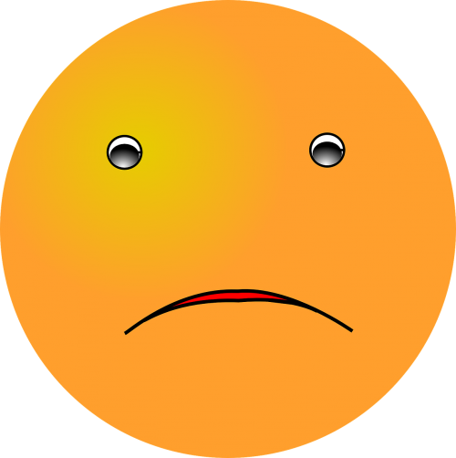 emoticon sad expression