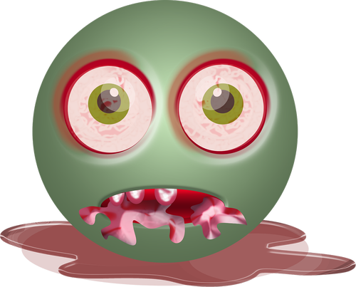 emoticon  smiley  zombie