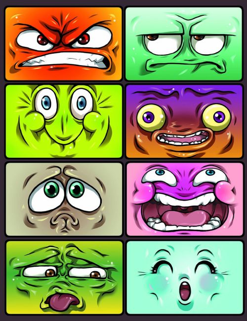 emotion smiley icons