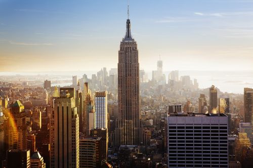 empire state building usa new york city
