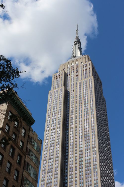 empire state building new york city usa