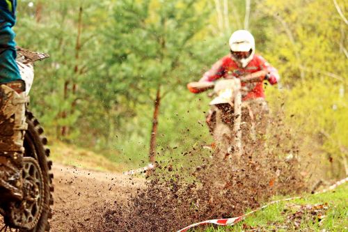 enduro motocross mud