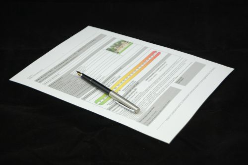 energy certificate document agreement