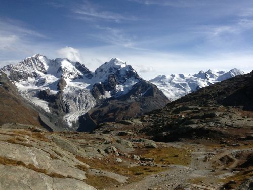 engadin mountains wide