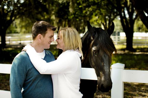 engagement couple love