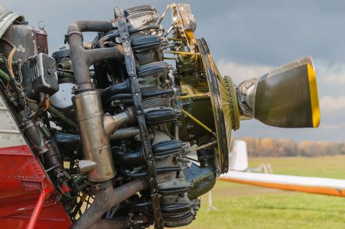 engine motor plane