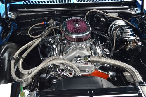 engine hot rod car