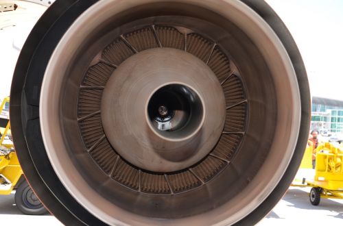 engine airplane reactor tuyere