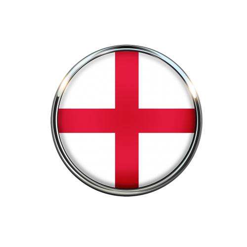 england flag circle