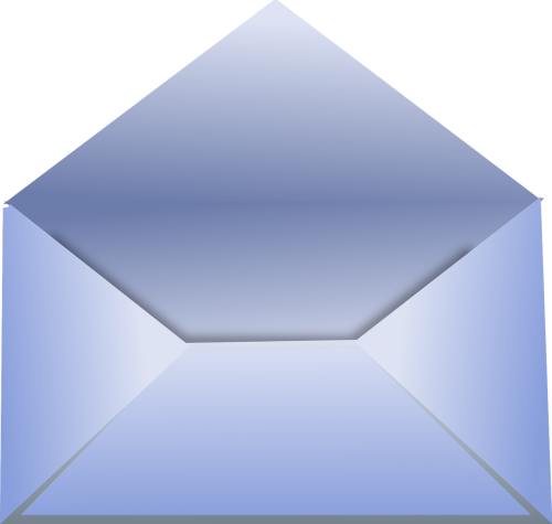 envelope empty mailbox