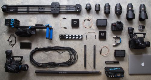 equipment photography camera
