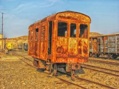 eritrea train yard