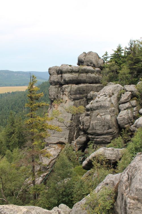 erratic rocks kudowa zdrój the national park