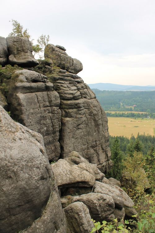 erratic rocks kudowa zdrój the national park