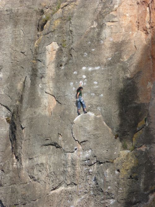escalation climber rock wall