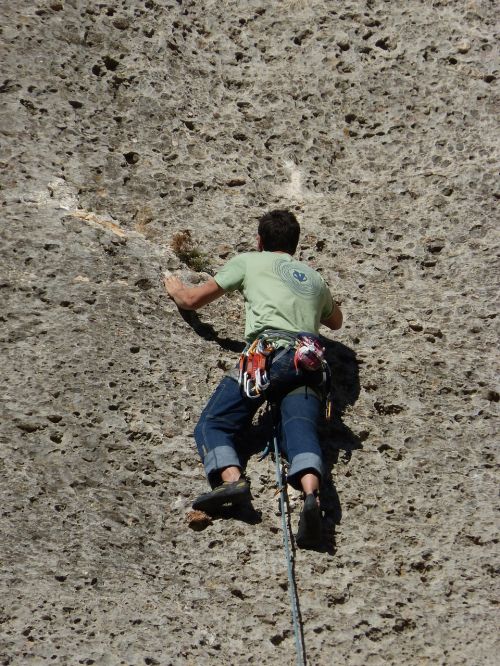 escalation climber rock