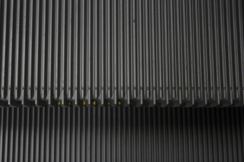 escalator metal background