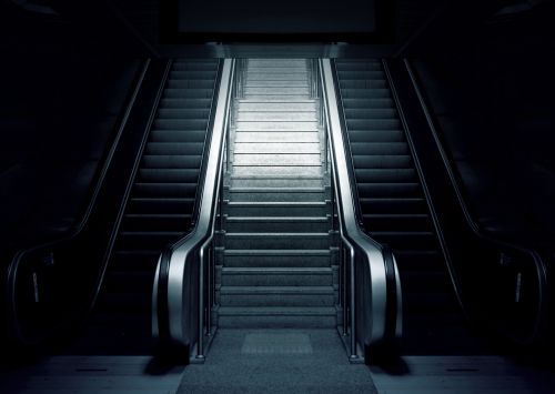 Escalator Metro Stairs