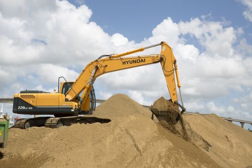 excavation power shovel excavator