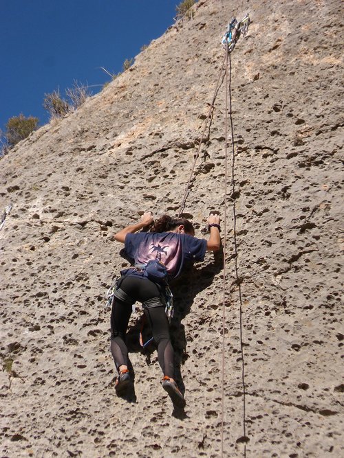 esclada  climber  rock