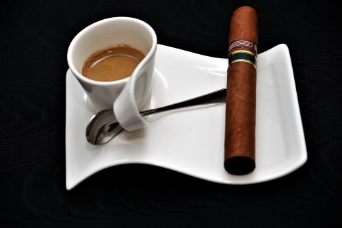 espresso cigar coffee