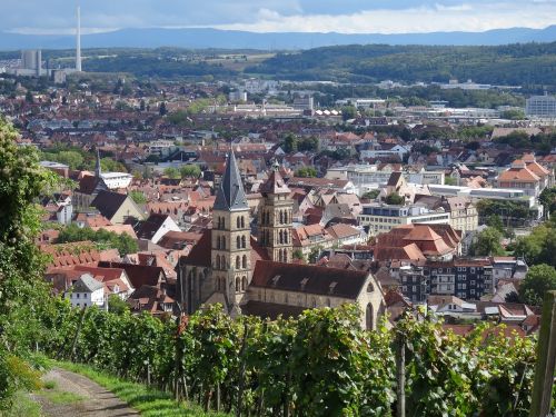 esslingen city church neckarhalde