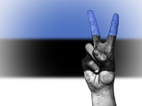 estonia peace hand