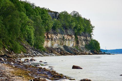 estonia baltic sea cliff