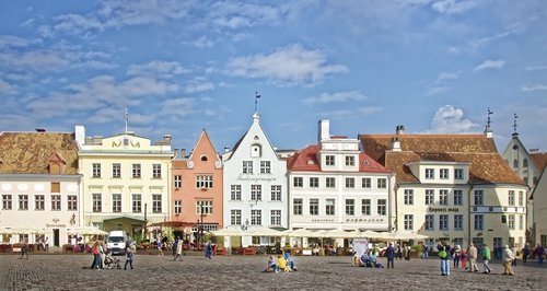 estonia  tallinn  historic center