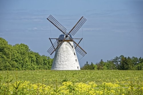 estonia  windmill  historically