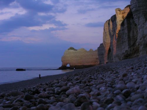 etretat normandy cliffs