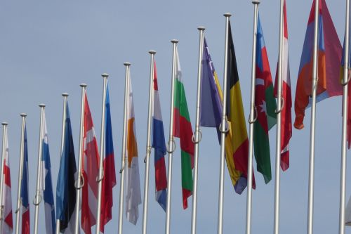 eu european union flags