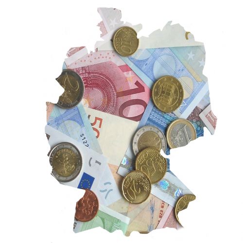 euro cash bank note