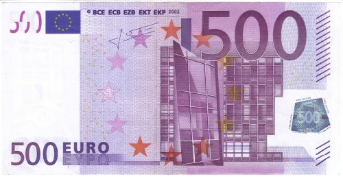 euro europe banknote