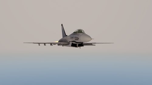 eurofighter  typhoon  jet plane