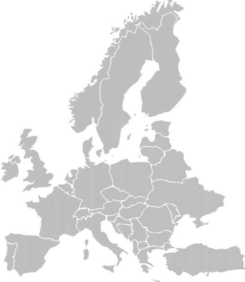 europe map countries