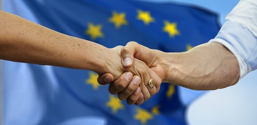 europe  hands  friendship