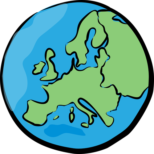 europe  world  globe