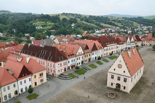 european city town