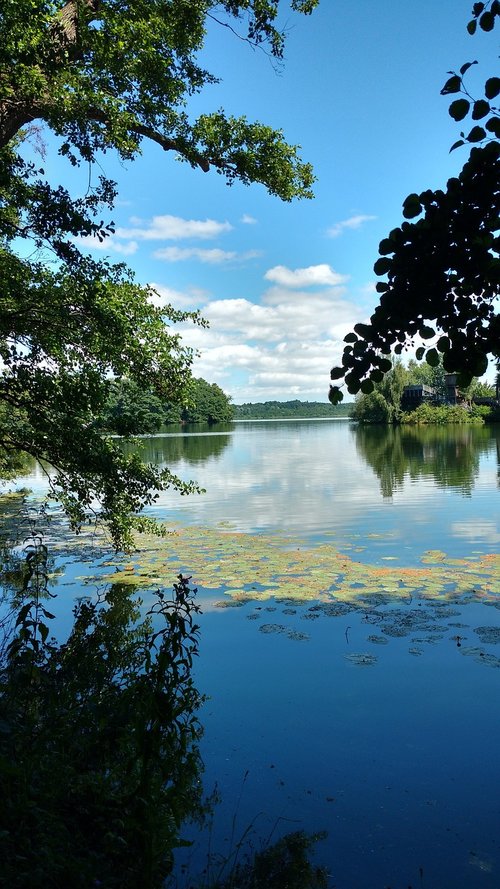 eutin  eutiner lake  mecklenburg