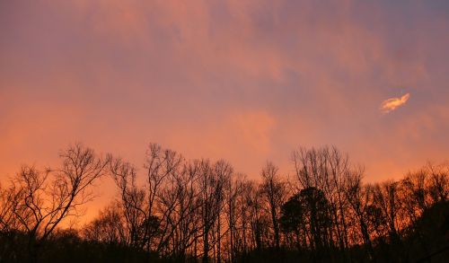 evening sky twilight