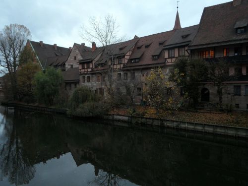 evening twilight pegnitz