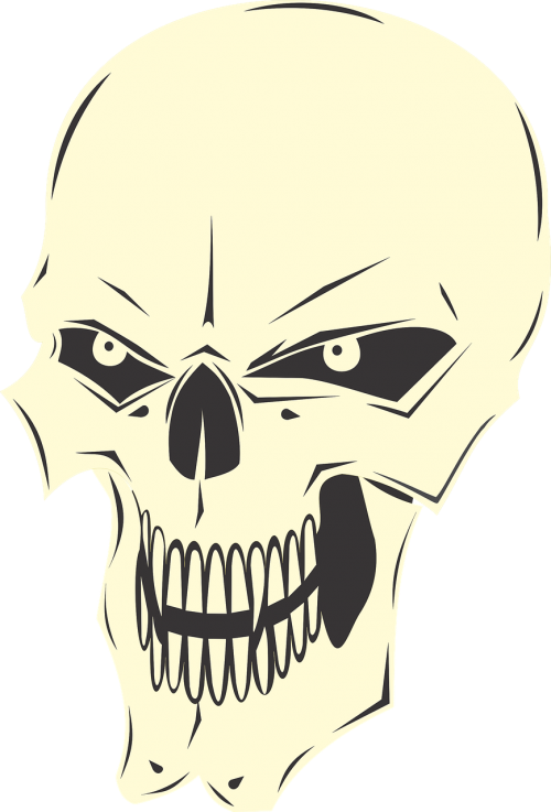 evil skull bespoke