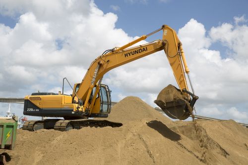 excavation power shovel excavator