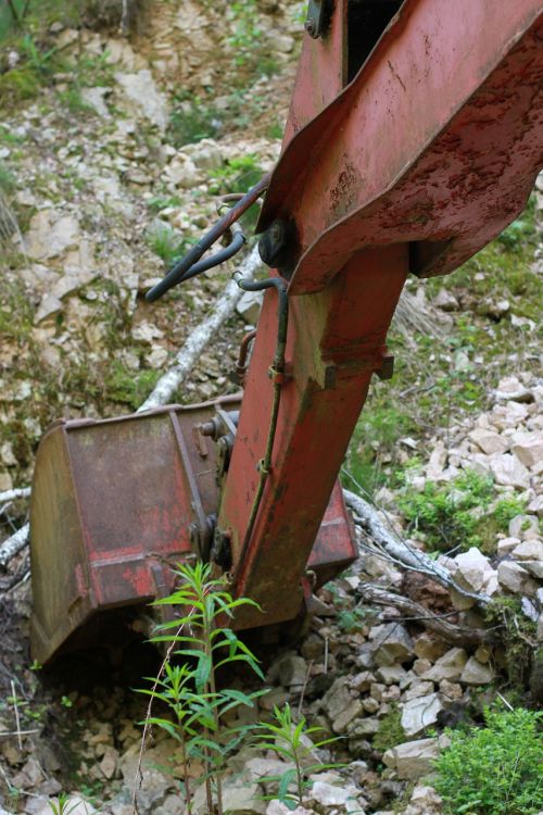 excavators scrap meadow