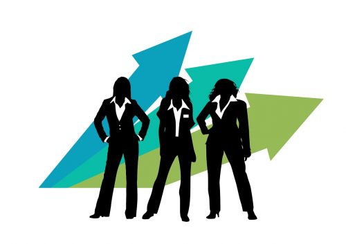 executive businesswoman women's power