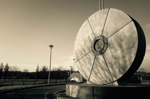 exeter mill stone black and white